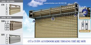 cửa cuốn khe thoáng thế hệ mới 1