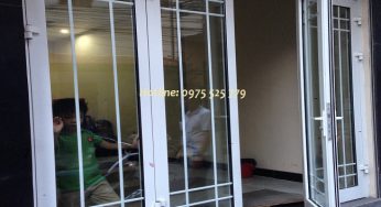 Cửa nhôm XINGFA – Công trình Số 38 Ngõ 119 Hồ Đắc Di Hà Nội