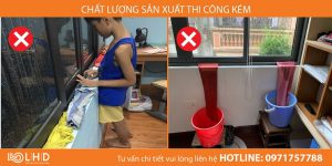 CỬA NHÔM XINGFA NGẤM NƯỚC MƯA