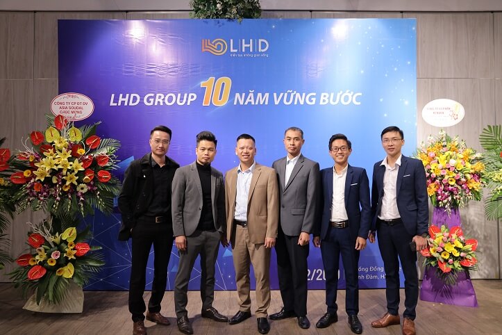 lễ kỷ niệm 10 năm thành lập công ty cổ phần xây dựng lhd 1