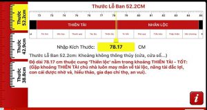 kích thước cửa nhôm 1 cánh, 2 cánh theo phong thủy