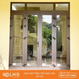 cửa nhôm xingfa tại định công nhà anh việt4